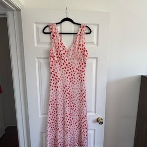BCBGeneration Red Polka Dot Dress
